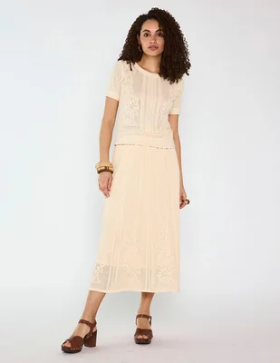 Blusa Maison 123 manga corta para mujer