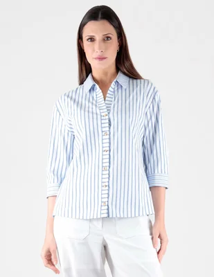 Blusa camisera trinity manga 3/4 para mujer