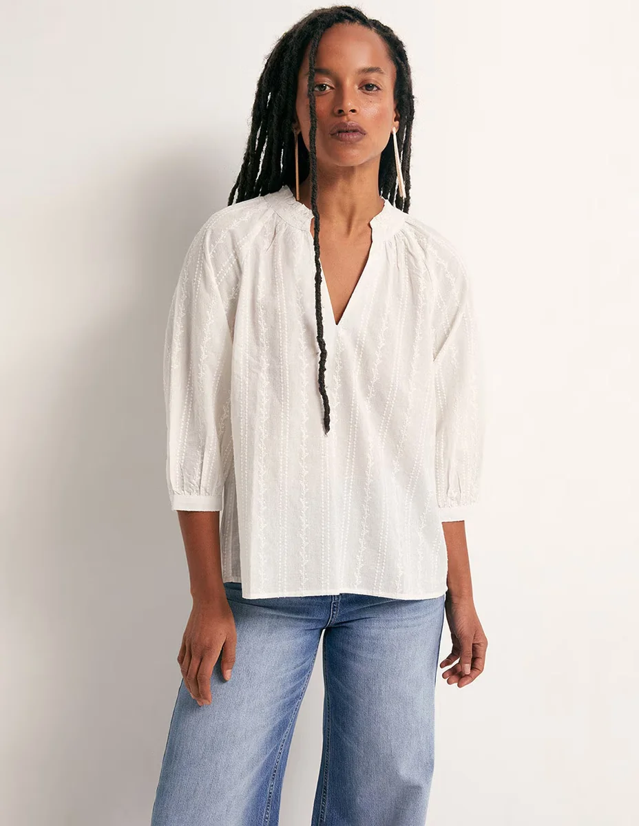 Blusa Sfera manga 3/4 para mujer