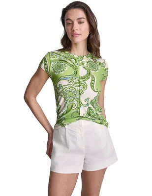 Blusa Bcbg manga corta para mujer