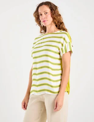 Blusa Damaia Atelier manga corta para mujer