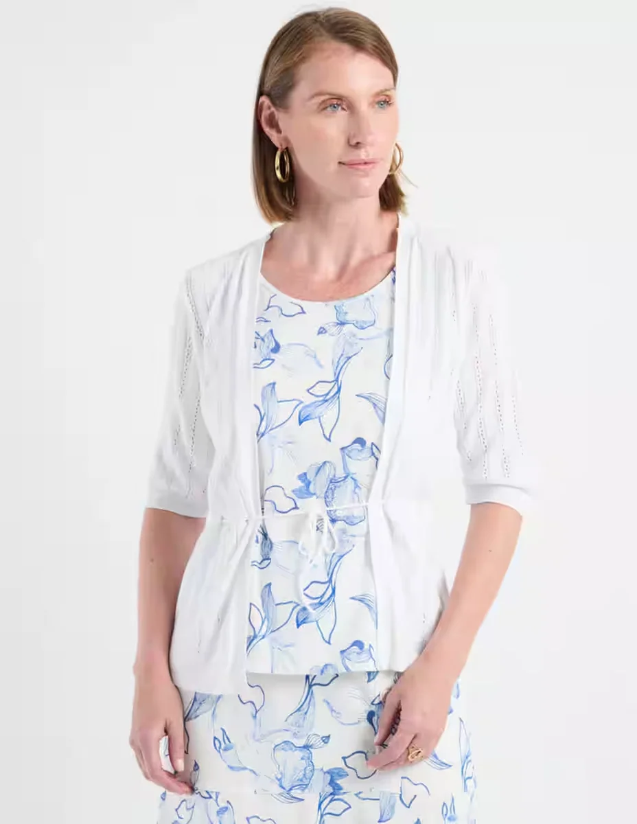 Blusa vitos manga corta para mujer