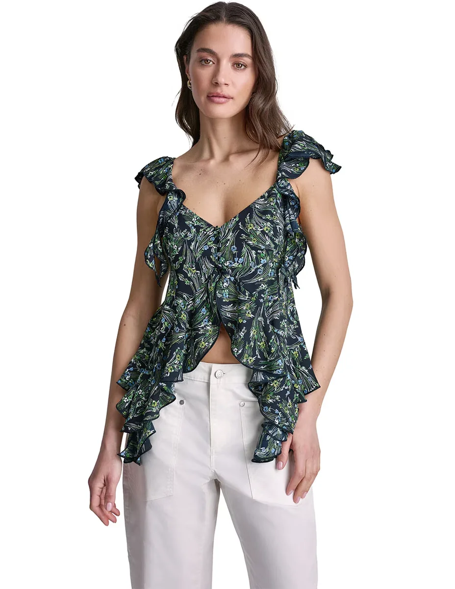 Blusa Bcbg sin manga para mujer