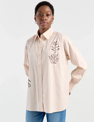 Blusa Scotch & Soda manga larga para mujer