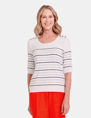 Blusa Vitos manga al codo para mujer