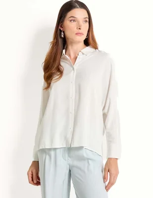 Camisa Parfois manga larga para mujer