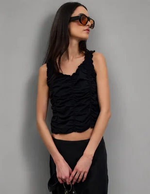 Top Renatta&Go cuello redondo tirante ancho