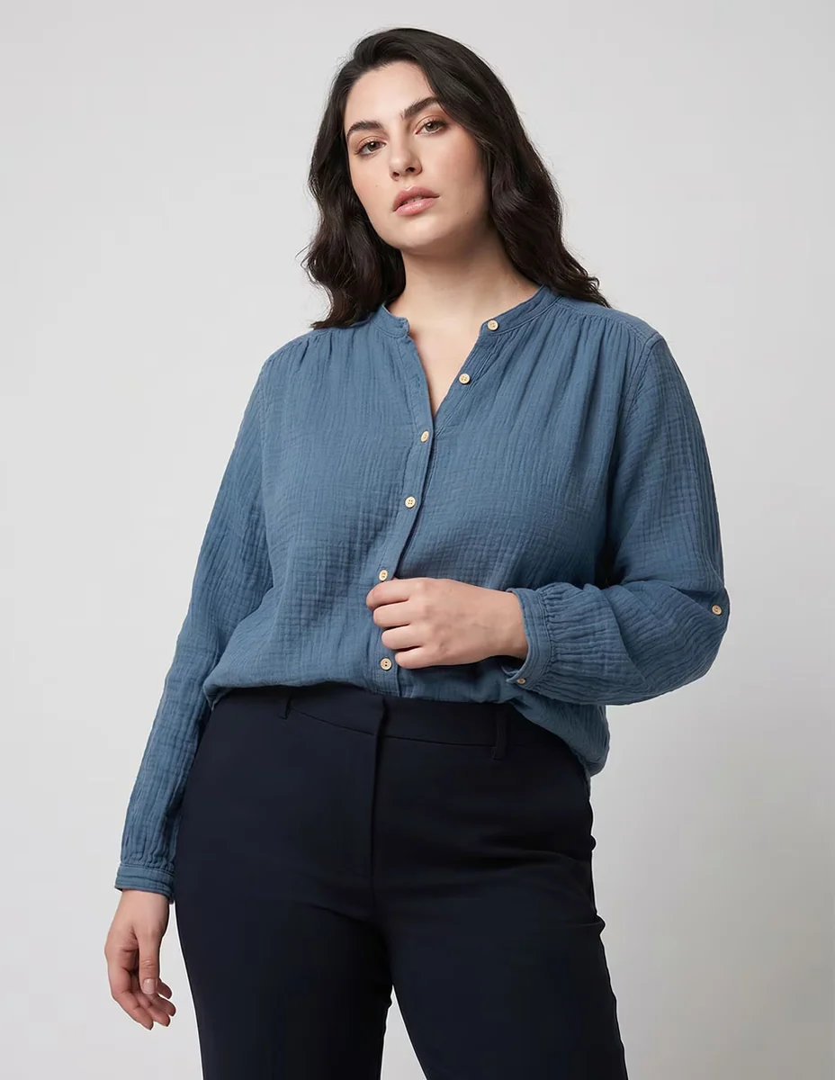 Camisa Gap algodón amplia para mujer