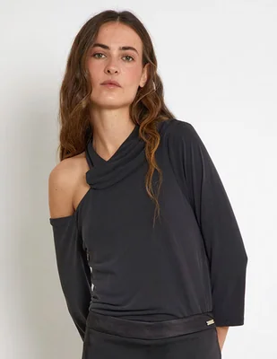 Blusa Trucco manga larga para mujer