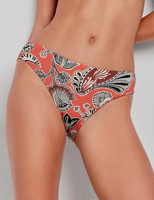 Bikini Gisela estampado floral a la cadera para mujer