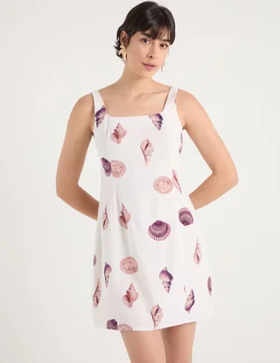 Vestido corto casual Map para mujer