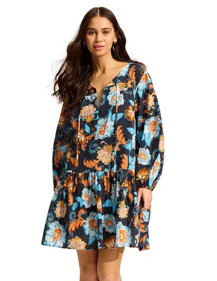 Vestido corto casual Seafolly para mujer