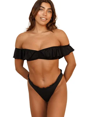 Top bikini Dippin Daisy's con copa para mujer