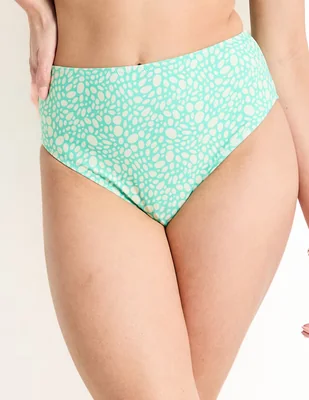 Panty bikini MAP estampado a la cintura para mujer