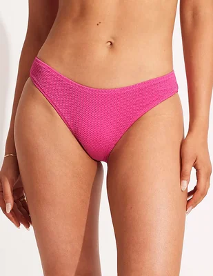 Panty bikini Seafolly a la cadera para mujer