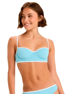 Top bikini Roxy con copas removibles para mujer