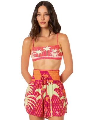 Salida de playa short maaji para mujer