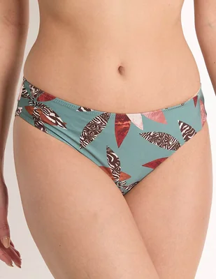 Bikini Selmark estampado a la cadera para mujer
