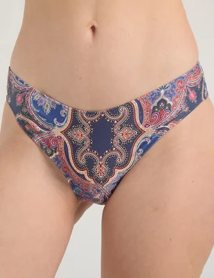 Bikini Selmark estampado a la cadera para mujer