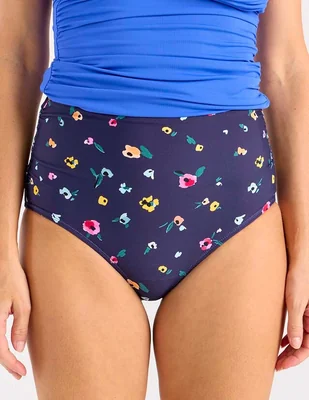 Hipster Anne Cole estampado floral a la cadera para mujer
