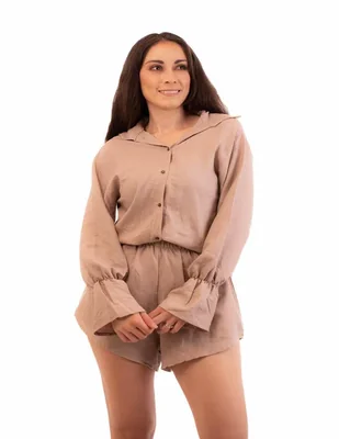 Salida de playa conjunto Alma De Mar con amarre para mujer