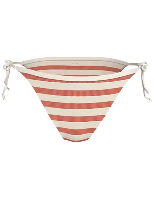 Bikini Tommy Hilfiger estampado a rayas a la cintura para mujer