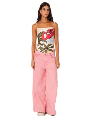 Salida de playa pantalón para mujer