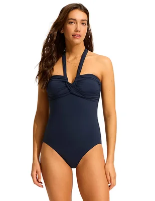 Traje de baño completo Seafolly para mujer