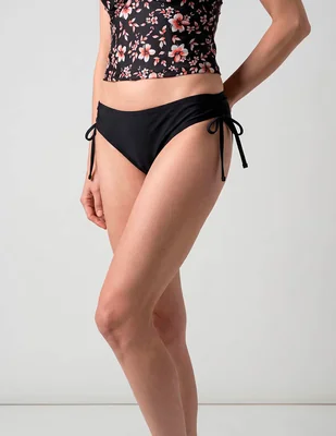 Bikini Bikini Michael David Estampado Liso A La Cintura Para Mujer