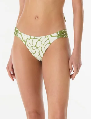 Bikini Palmacea estampado a la cadera para mujer