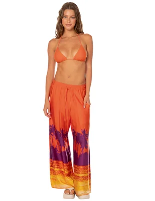 Salida de playa pantalón maaji para mujer
