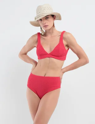 Top bikini Palmacea sin copas para mujer
