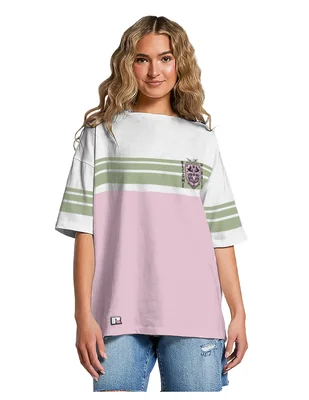 Playera manga corta tee bar colección deportes cuello redondo para mujer