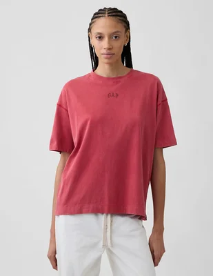 Playera GAP manga corta cuello redondo para mujer