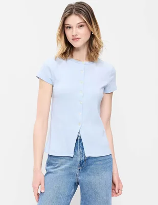 Playera Old Navy manga corta para mujer