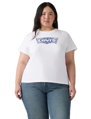 Playera manga corta Levi's cuello redondo para mujer