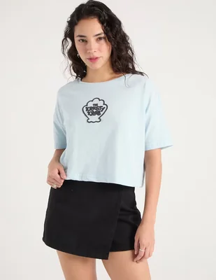 Playera manga corta The Krusty Krab cuello redondo para mujer