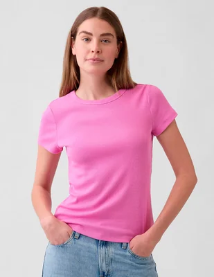 Playera cuello redondo para mujer