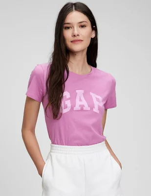 Playera manga corta cuello redondo para mujer