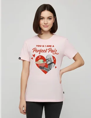 Playera manga corta Disney Star Wars cuello redondo para mujer