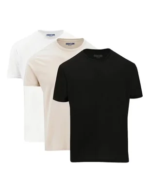 Set playera manga corta Indicum Denim cuello redondo para mujer