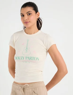 Playera manga corta American Eagle cuello redondo para mujer