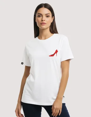 Playera manga corta Disney The Devil Wears Prada cuello redondo para mujer