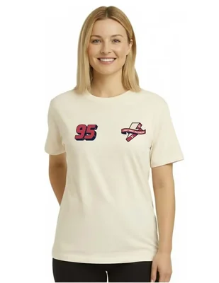 Playera manga corta Disney Cars cuello redondo para mujer