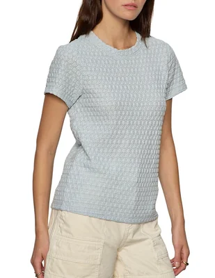 Playera manga corta Sanctuary cuello redondo para mujer