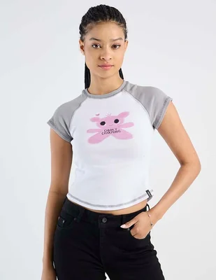 Playera manga corta 47St cuello redondo para mujer