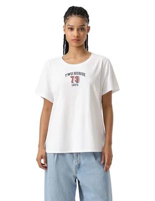 Playera manga corta Levi's cuello redondo para mujer