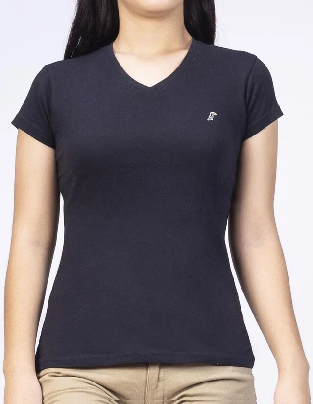 Playera manga corta Tucane cuello redondo para mujer