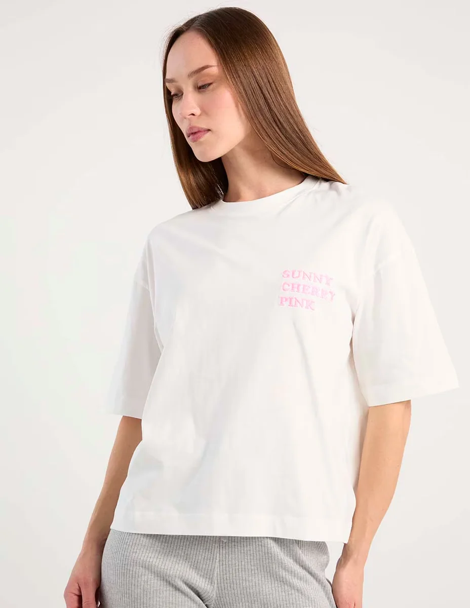 Playera pijama etam para mujer
