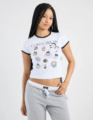 Playera manga corta 47st cuello redondo para mujer